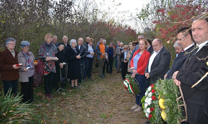 2018. november 3. Megemlékezés Verbászon